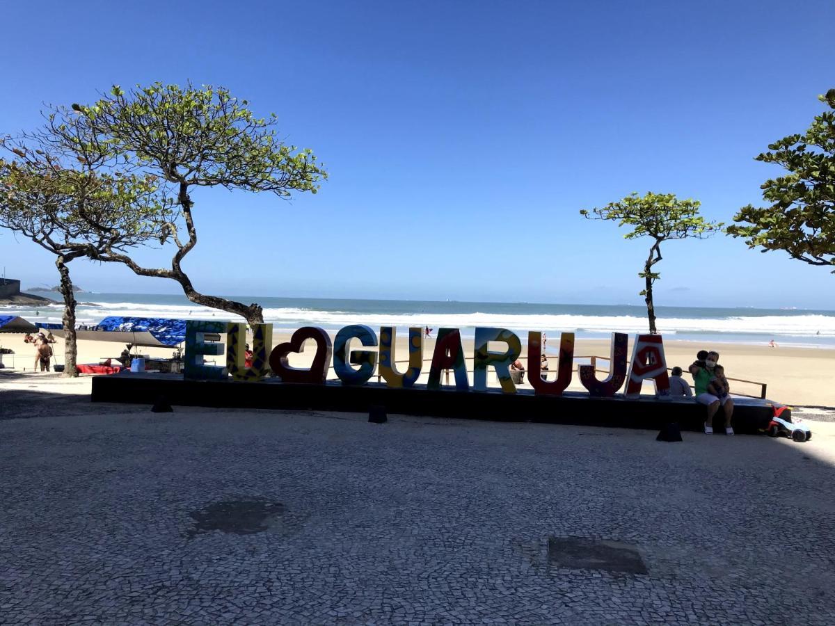 Pitangueiras, Frente Ao Mar Com Servico De Praia Appartement Guarujá Buitenkant foto